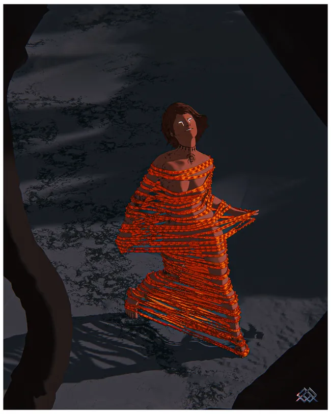 Entwined, digital art by NatiFlux