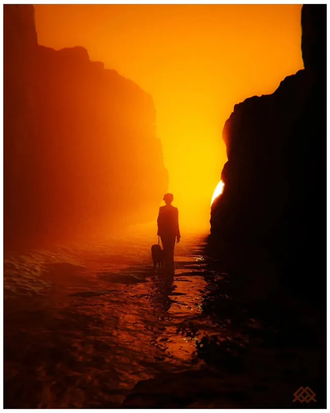 When the world narrows, digital art